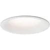 Image de Paulmann 93416 spots encastrés LED Cymbal incl. 1x6,8 watts IP44 gradable projecteurs encastrés Blanc dépoli spot plastique lampe encastrée 2700 K