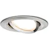 Image de Paulmann 93482 Nova Spot encastrable LED LED 6 W fer (brossé)