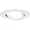 Image de Paulmann 93484 Nova Spot encastrable LED LED 18 W blanc mat