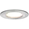 Image de Paulmann Nova Spot encastrable pour salle de bains LED LED 6 W IP44 fer (brossé)
