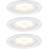 Image de Paulmann 93554 Set meuble LED Micro Line 3x4,5W 2700K blanc