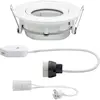 Image de Paulmann Nova Spot encastrable pour salle de bains Ampoule halogène GU10, GU5.3 35 W IP65 blanc mat