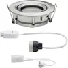 Image de Spot encastrable pour salle de bains GU10, GU5.3 Paulmann 93662 N/A 35 W Nova fer (brossé)