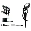 Image de Paulmann Sting 93696 Système déclairage Plug&Shine kit de démarrage pour projecteur de jardin à LED jeu de 3 LED 18 W blanc chaud anthracite