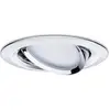 Image de Luminaire à LED encastrable LED intégrée Paulmann Coin Slim 93880 N/A 6 W chrome jeu de 3