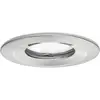 Image de Spot LED encastrable pour salle de bains Paulmann 93882 N/A 6 W Coin Slim fer (brossé)