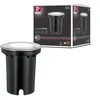 Image de Paulmann 93992 Kit encastrés Spécial sol, rond, IP67 GU10, 3,5W, 230V, 140x140 mm Acier inoxydable/Métal
