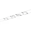 Image de Paulmann 94105 SystÃ me de câbles CC RoundMac LED 4x4W, Blanc mat, 230/12V CC, 36VA, Métal