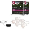 Image de Paulmann 94166 luminaire rechar. LED Outdoor guirl. Mobile 7 pce Lampion incl.7x0,02W IP44 lumin. Mobile Blanc lampe à batt. plast. sans câble 3000K
