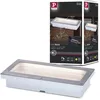 Image de Paulmann 94337 LED luminaire d'ext. encastré sol Brick avec détecteur de mouv. IP68 200x100mm carré incl. 1x1,6W Alu, Gris Métal, Acier inox. 3000K