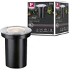 Image de Paulmann 94390 LED luminaire d'extérieur encastré sol Floor IP65 gradable éclairage extérieur Acier inoxydable lampe d'extérieur Acier inoxydable lampe de jardin GU10