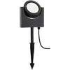 Image de Paulmann 94408 luminaire d'extérieur LED spot Swivea avec tête de luminaire à cardan pivotant à 360° IP44 incl. 1x8W lampe d'ext. 3000K, Anthracite