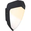 Image de Paulmann 94516 lum. extérieur LED Applique Ikosea Résistants à l'eau de mer IP44 détecteur de crépuscule/mouvement Blanc chaud Outdoor 3000K