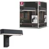 Image de Paulmann 94548 luminaire d'extérieur LED applique Ito horizontal IP44 227x159 mm détecteur de mouvement 65° 1x6W Outdoor Anthracite Métal 3000K
