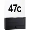 Image de Paulmann 94577 Neda Eclairage solaire pour numéro de maison CEE: A (A - G) 1 W blanc chaud anthracite