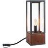 Image de Paulmann 94673 luminaire d'extérieur LED Plug & Shine borne lumineuse Venea IP44 carré 1x2 W gradable objet lumineux Bois E14