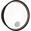Image de Paulmann 94698 luminaire d'extérieur LED Applique Platomo détecteur mouv. Résistant à l'eau de mer IP44 rond 180mm 3000K 14,5W 1200lm Noir plastique