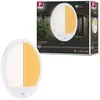 Image de Paulmann 94706 luminaire d'extérieur LED Panel Zigbee Smart Home Lamina Sensor IP44 rond 280mm 2200-3000K 14W 1150lm Blanc plastique Tunable Warm