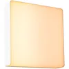 Image de Paulmann 94843 LED Applique d'extérieur Smart Home Zigbee Azalena détecteur mouvement haute fréquence IP44 250x97mm Tunable Warm 8,5W 700lm 230V Blanc