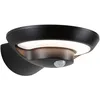 Image de Paulmann 94855 Applique d'extérieur LED solaire Bordola détecteurmouv. IP44 180x211 mm 3000K 3,5W 220lm Anthra. plastique lumin. extérieur lampesolaire