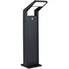 Image de Paulmann 94860 Borne lumineuse LED Juntea détecteur de mouvement IP44 585 mm 3000K 11W 900lm 230V anthracite aluminium luminaire d'extérieur
