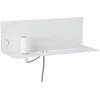 Image de Paulmann 96774 Applique Devara USB C max. 40W gradable 400x170 mm Blanc dépoli Métal E27