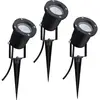 Image de Projecteur à LED de jardin Paulmann 98897 jeu de 3 LED GU10 10.5 W noir
