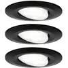 Image de Paulmann 99991 Luminaire à LED encastrable LED LED intégrée 18 W noir (mat)