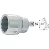 Image de Douille 12 pans extérieurs 1 1/2 Longueur: 65 mm Hazet 1000AZ-1.1/2 Propulseur: 3/4 (20 mm) 1 pc(s)