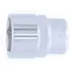 Image de Hazet 880-17 Douille carré creux 10 mm/profil traction à 6 pans extérieurs Taille 17 longueur 29,5 mm