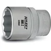 Image de Hazet 880Z-21 Douille carré creux 10 mm/profil traction à 12 pans extérieurs Taille 21 longueur 31.5 mm
