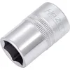 Image de HAZET Douille 900-16 I carré d'entraînement de 12,5 mm, ouverture de clé de 16 mm, avec moletage I douille avec surface chromée et polie pour actionnement à la main'.