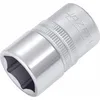 Image de HAZET Douille 900-17 I carré d'entraînement de 12,5 mm, ouverture de clé de 17 mm, avec moletage I douille avec surface chromée et polie pour actionnement à la main'.