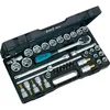 Image de Hazet 954N Jeu de Clés à douilles carré creux 12,5 mm Profil Traction à 6 pans extérieurs/6 pans intérieurs/PZ/PH torx intérieur/nombre d'outils 44