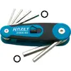 Image de Hazet 2100/6KH 6 pans intérieurs Jeu de clés mâles coudées 2.5 mm, 3 mm, 4 mm, 5 mm, 6 mm, 8 mm 6 pièces