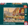 Image de Thomas Kinkade, Un Souhait de Noël, Puzzle de 1 000 pièces