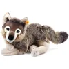 Image de Steiff - 69284 - Peluche - Loup-pantin Snorry - Gris/Brun, 40 cm