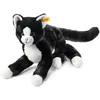 Image de Steiff - 99366 - Peluche - Chat-pantin Mimmi - Noir/Blanc