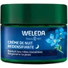 Image de WELEDA Crème De Nuit Redensifiante Gentiane Bleue & Edelweiss   Crème de Nuit Visage Anti-Âge Femme 50+, Peaux Matures, Collagen+ Active Complex, +60% Collagène (Test In-Vitro), Vegan NATRUE, 40ml