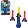 Image de Paul Günther 1557 - Jeu de fusée Mini Hand Pump Rocket, y Compris 3 fusées en Mousse, Les fusées volent jusqu'à 10 mètres, pour Enfants à partir de 4 Ans