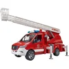 Image de bruder 02673 - Mercedes-Benz Sprinter Pompiers avec échelle pivotante Pompe et module Light & Sound - 1:16 Véhicule d'intervention, bworld, Véhicule de lutte contre l'incendie, Pompier
