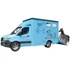 Image de bruder 02674 - Mercedes Benz Sprinter Transport d'animaux avec 1 cheval - 1:16 Véhicules, Ferme, Agriculture, Ferme équestre, Accessoires d'équitation, Écurie, Remorque pour chevaux, bworld,