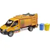 Image de bruder Mercedes Benz Système délimination des déchets municipaux Sprinter modèle fini Modèle réduit de véhicule utilitaire