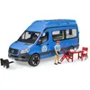 Image de bruder 02684 - MB Sprinter camping-car avec conducteur et accessoires