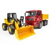 Image de Bruder Camion De Travail Avec Excavatrice