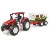 Image de Bruder 03453 - Tracteur Roadmax avec remorque de débardage et 3 Troncs d'arbres - Véhicules, Exploitation forestière, Ferme, Transport de Bois, Jouets à partir de 2 Ans