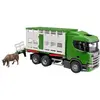 Image de bruder Scania Super 560R fourgonnette avec bétail modèle fini Modèle réduit de véhicule utilitaire