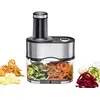 Image de Rommelsbacher Spiralschneider EGS 80 Coupe-légumes en Spirale, 100 W, 2.5 liters, Acier Inoxydable
