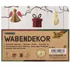 Image de folia 49231 - Décor nid d'abeille Christmas, Set de 3 pendentifs de Noël, Hauteur env. 10 cm, décoration de Noël Pliable pour l'intérieur