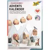 Image de folia 9388 - Kit de bricolage pour le calendrier de l'Avent "VILLAGE IN THE SNOW", kit DIY de 113 pièces, ville dans la neige